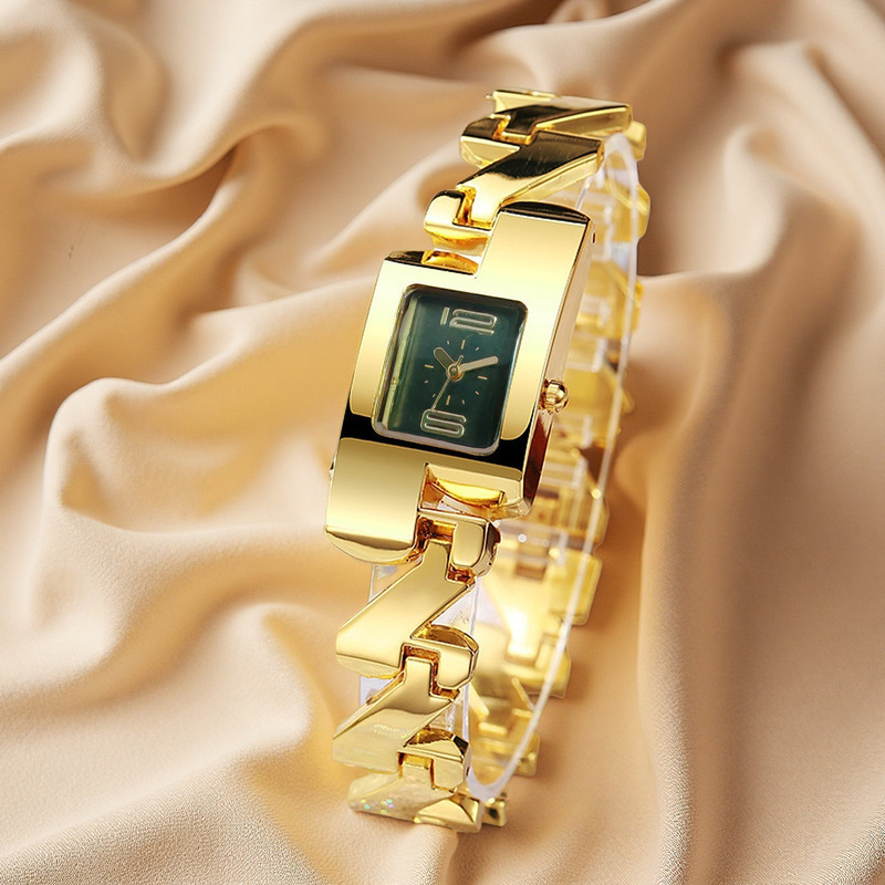 Luxury Watch Kids - Women Square Quartz Watch Fashion Bracelet