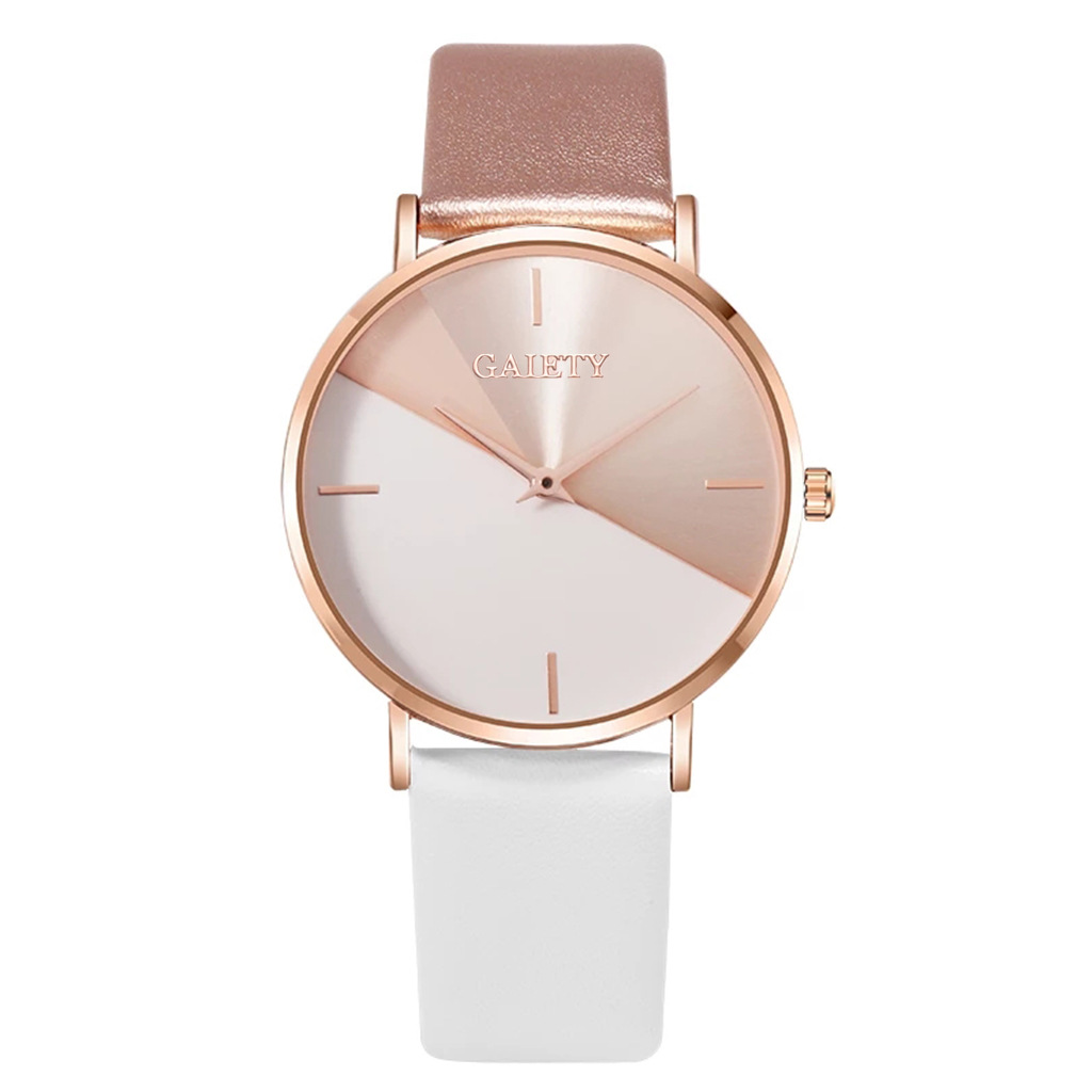 Luxury Watch Ladies - Top Brand Women's Watch Leather Rose