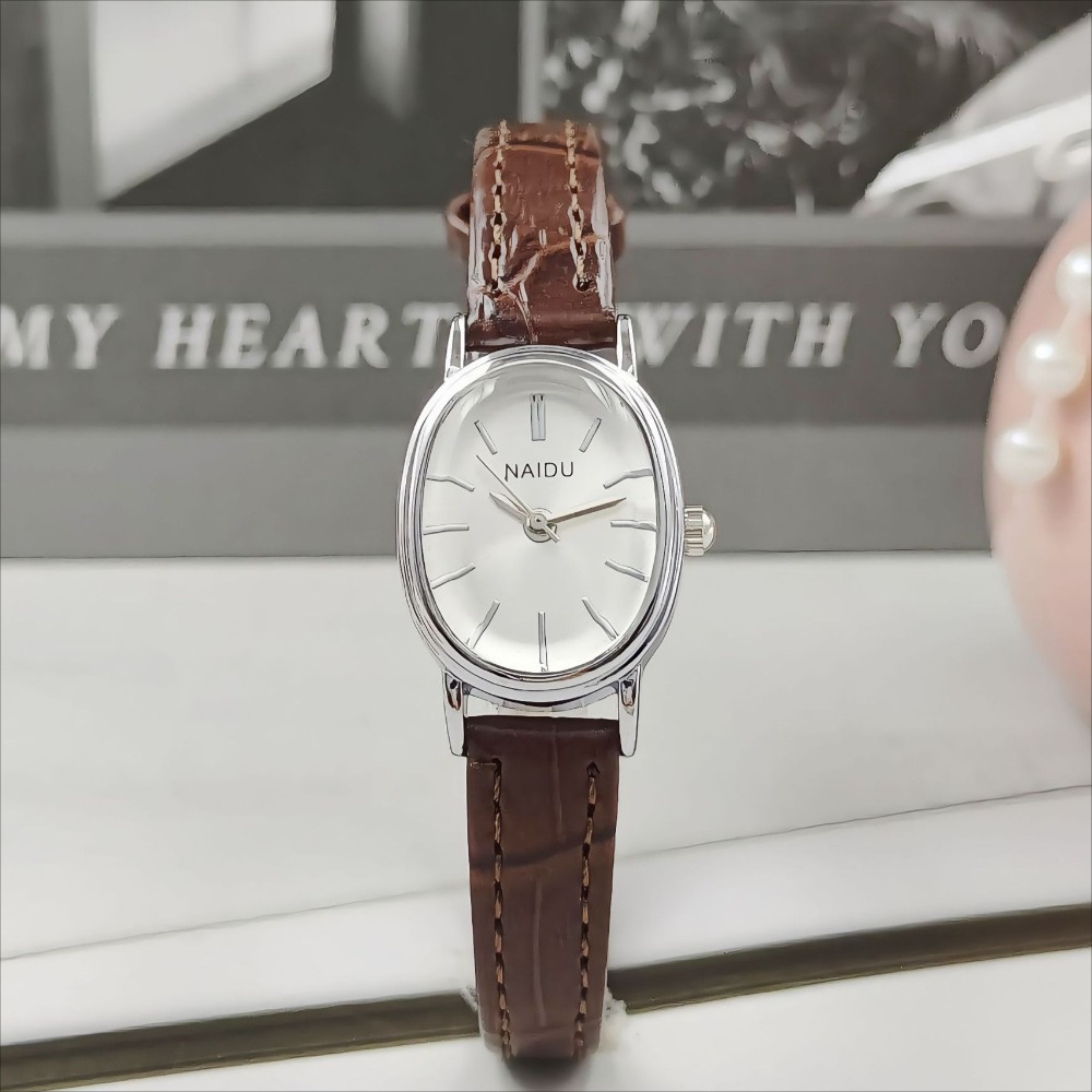 Luxury Watch Female - Fashion Brand Women Oval Dial Watch