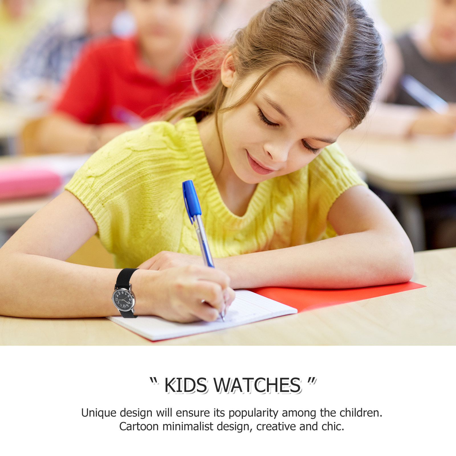 Kids Waterproof Watch Braided  - Luxury Watch Kids recension och pris