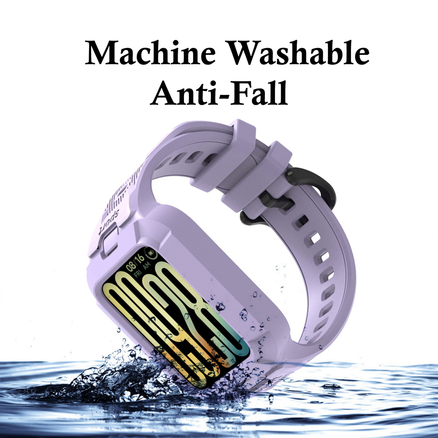 2-in-1 Strap+Case for Xiaomi M - Xiaomi Luxury Watch recension och pris