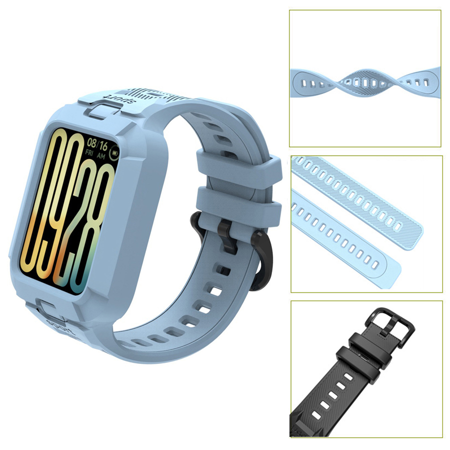 2-in-1 Strap+Case for Xiaomi M - Xiaomi Luxury Watch recension och pris