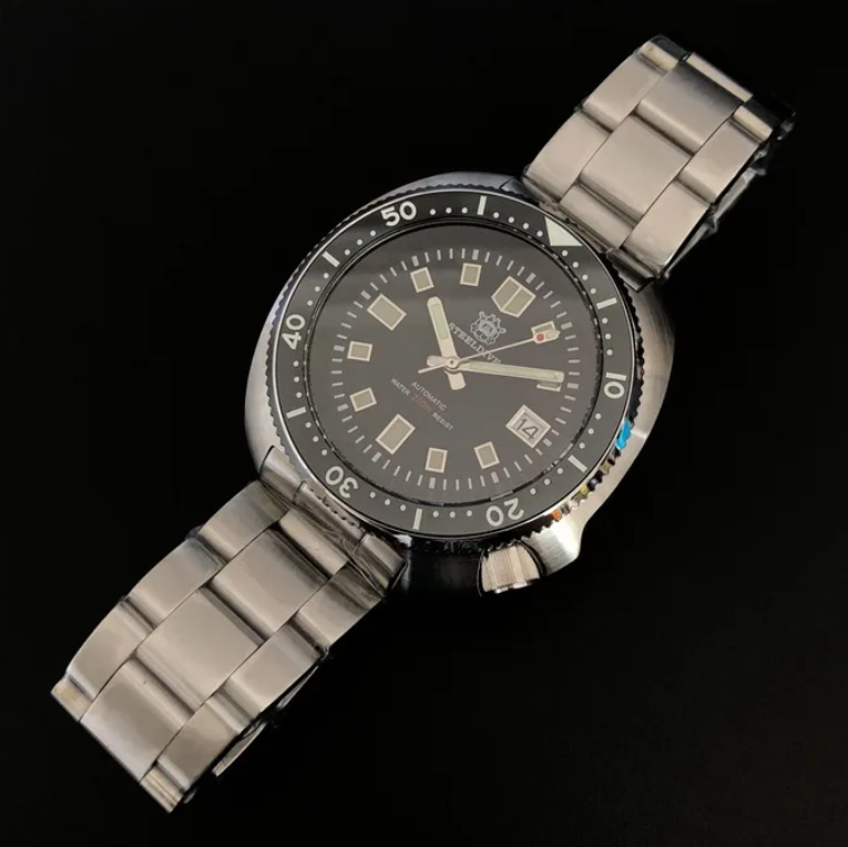STEELDIVE Men Automatic Watch  - Seiko Watch Prospex recension och pris