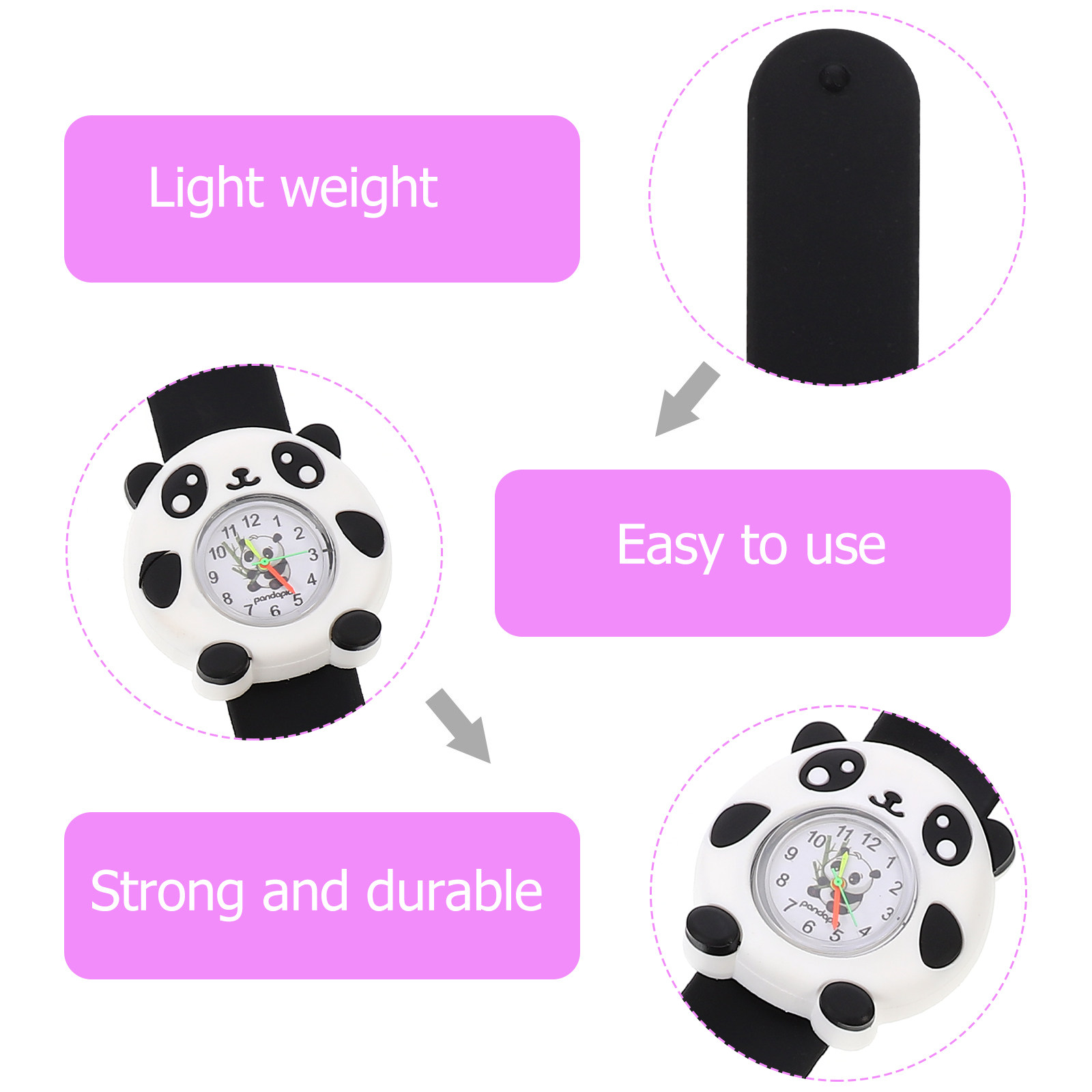 2Pcs Kids Wristwatch Silicone  - Luxury Watch Kids recension och pris