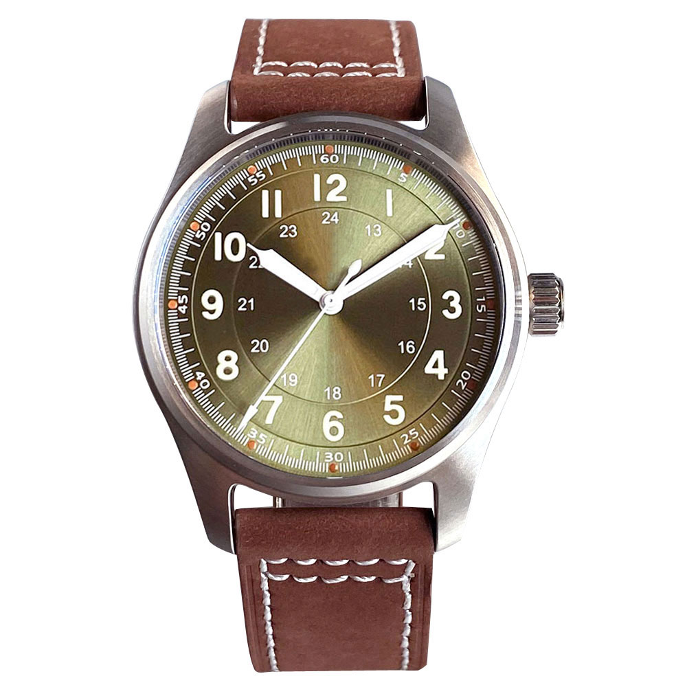 Tandorio Business 39mm Pilot R - Automatic Pilot Watch recension och pris