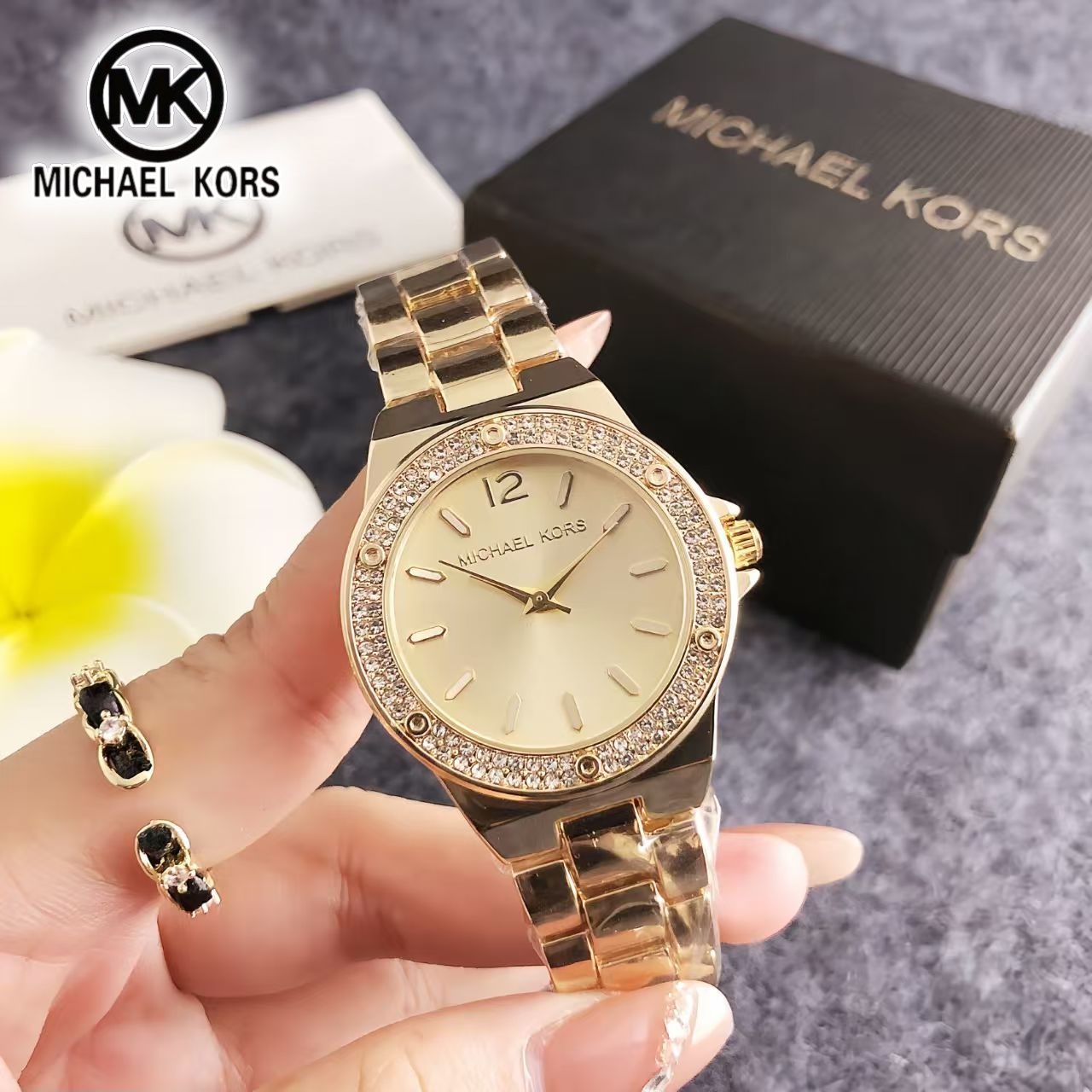 Michael Kors Fashion Luxury Wo - Luxury Watch Photography recension och pris