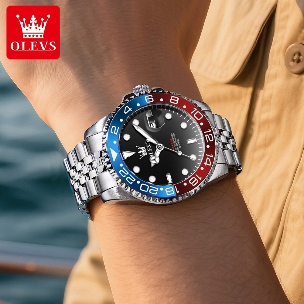 OLEVS 5657 Original Brand Men' - Luxury Watch Brand recension och pris