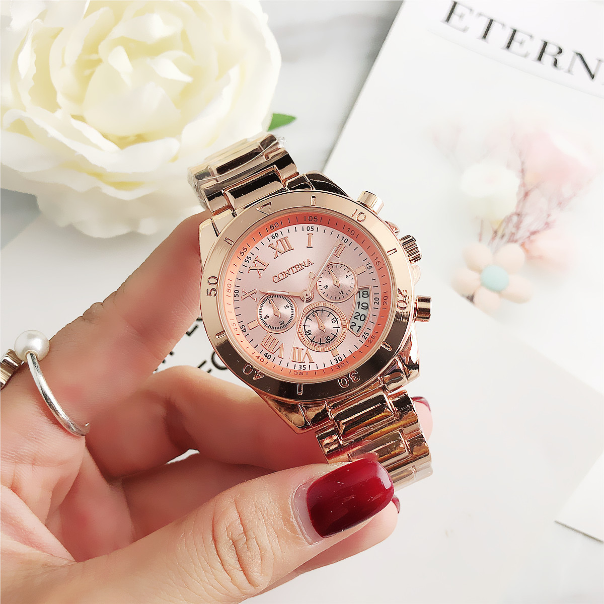 CONTENA Luxury Elegant Watches - Luxury Watch Female recension och pris