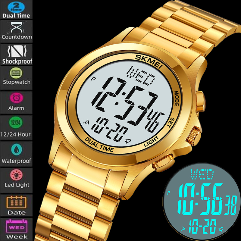 Skmei Mens Led Chronograph Bra - Minute Repeater Watch recension och pris
