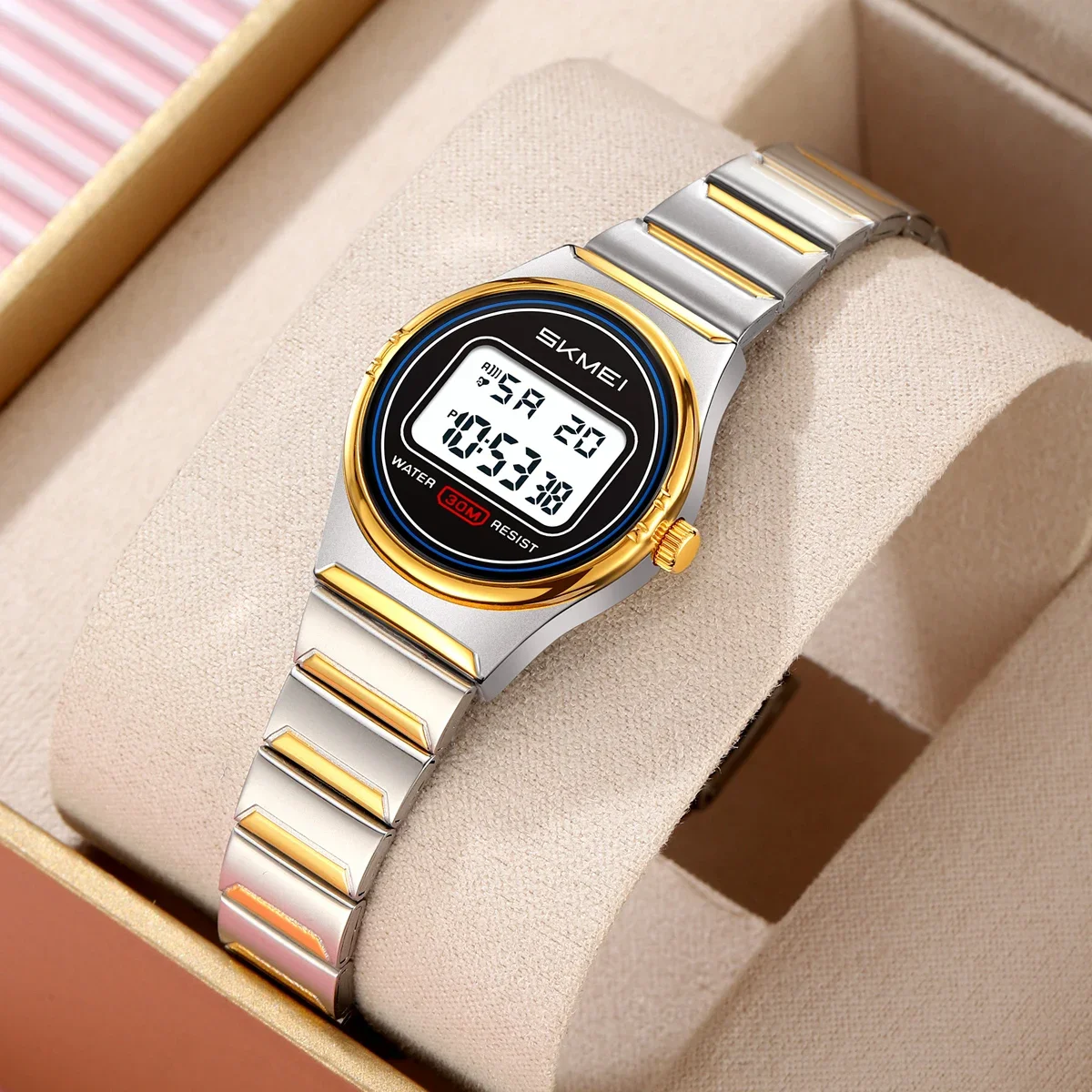 SKMEI 2338 Watch Small Digital - Minute Repeater Watch recension och pris