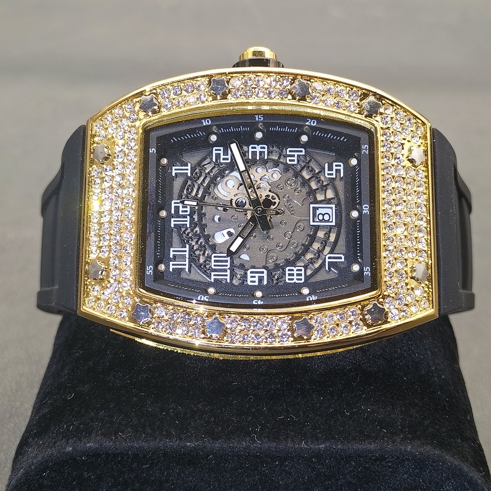 MISSFOX New Men Wrist Watches  - Luxury Watch Rubber Strap recension och pris