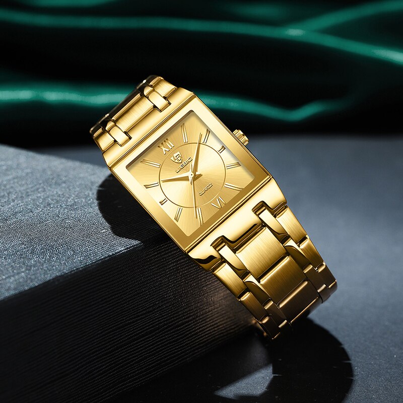LiEBIG Luxury Golden Quartz Wr - Luxury Watch Kids recension och pris