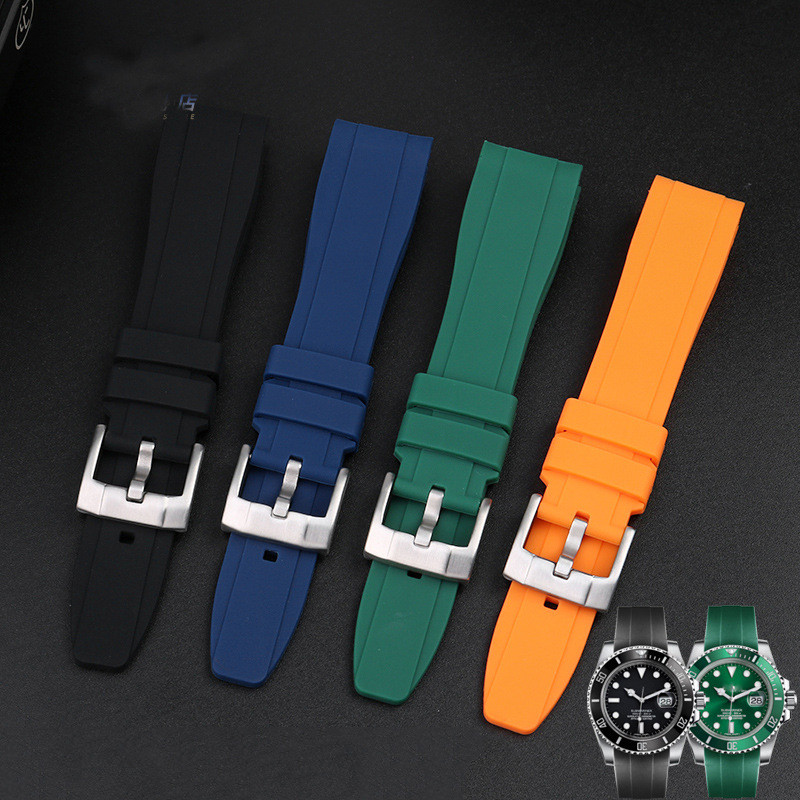 Curved Interface Rubber Strap  - Luxury Watch Online recension och pris