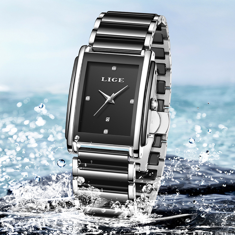 LIGE New Luxury Women Watches  - Luxury Watch Ladies recension och pris