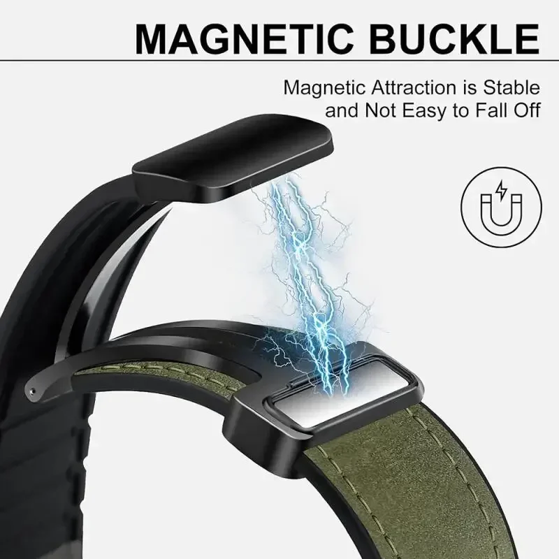Sport Silicone＋Leather Strap f - Xiaomi Luxury Watch recension och pris