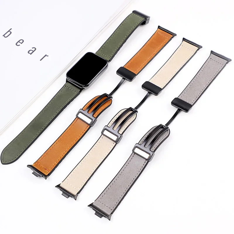 Sport Silicone＋Leather Strap f - Xiaomi Luxury Watch recension och pris