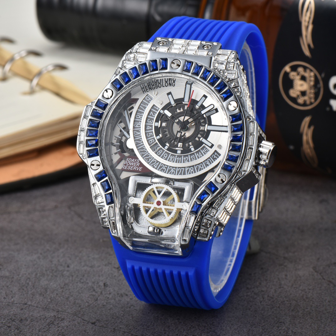 Full diamond Case Business Lux - Luxury Watch Rubber Strap recension och pris