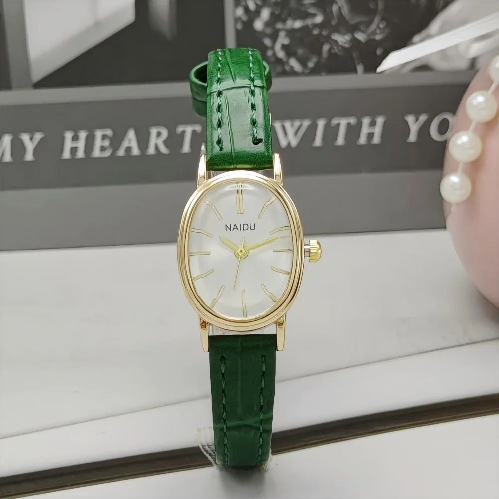 Fashion Brand Women Oval Dial  - Luxury Watch Female recension och pris