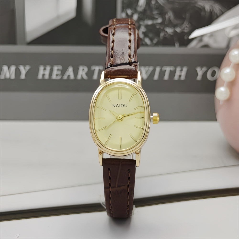Fashion Brand Women Oval Dial  - Luxury Watch Female recension och pris