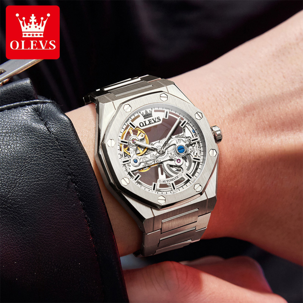 OLEVS Top Luxury Brand Men Aut - Luxury Watch Life recension och pris