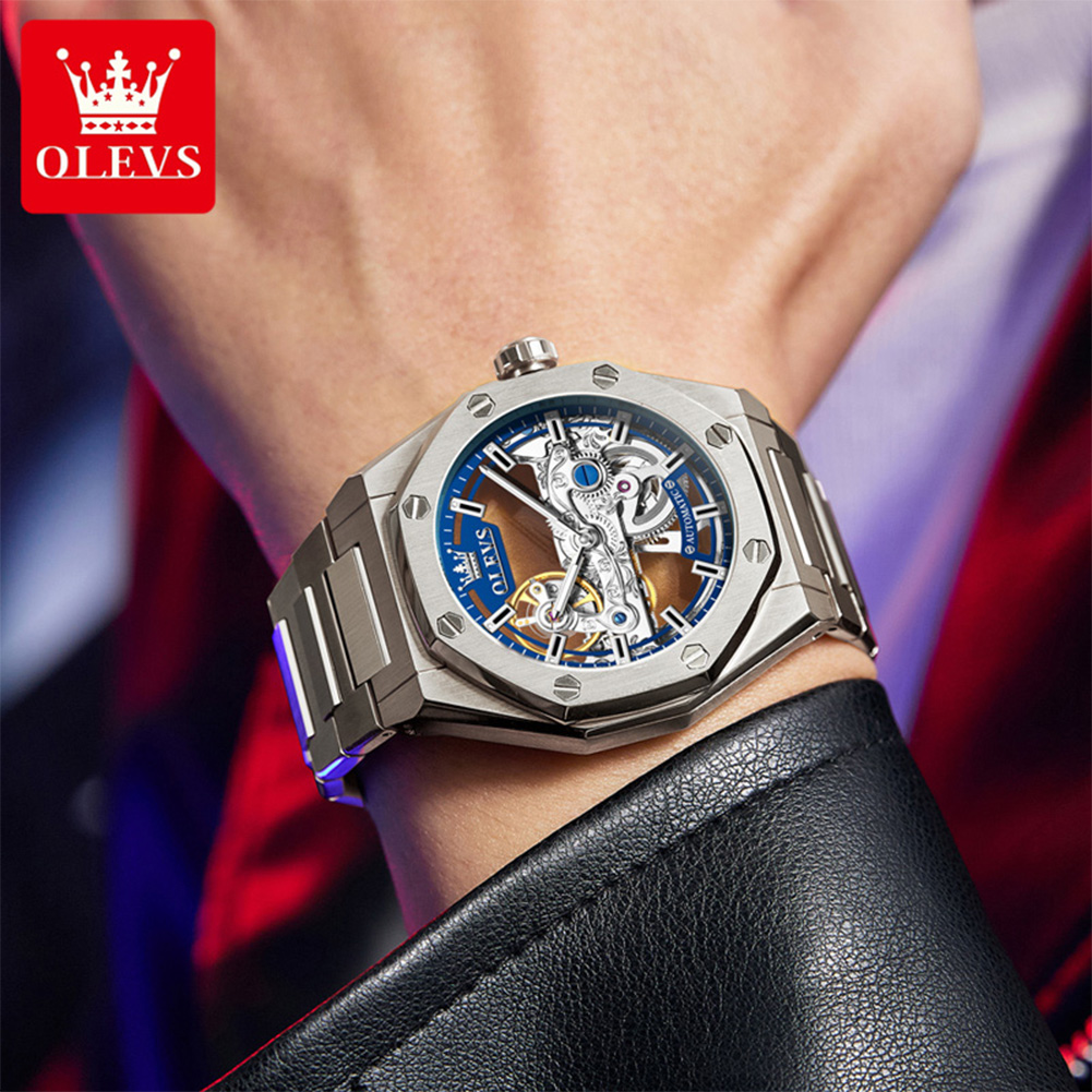 OLEVS Top Luxury Brand Men Aut - Luxury Watch Life recension och pris