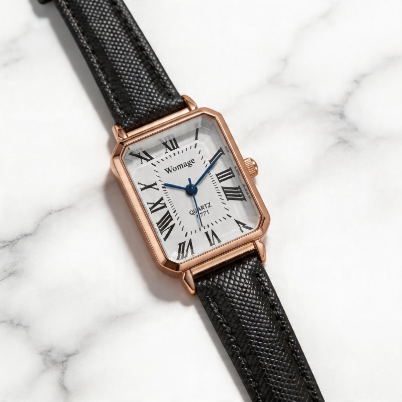 Fashion Rectangle Quartz Watch - Luxury Watch Ladies recension och pris