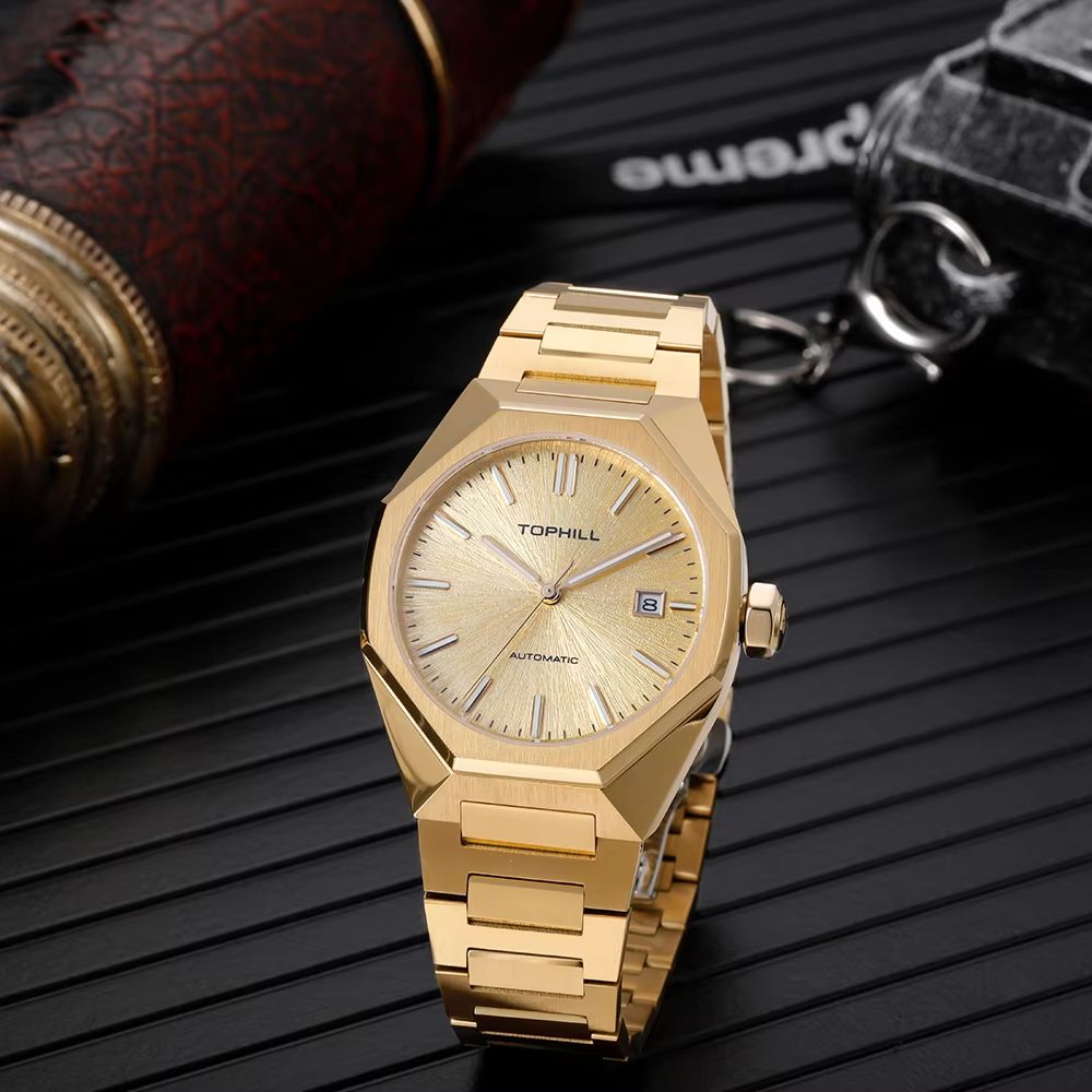 TOPHILL 39mm Miyota 8215 Mecha - Minute Repeater Watch recension och pris