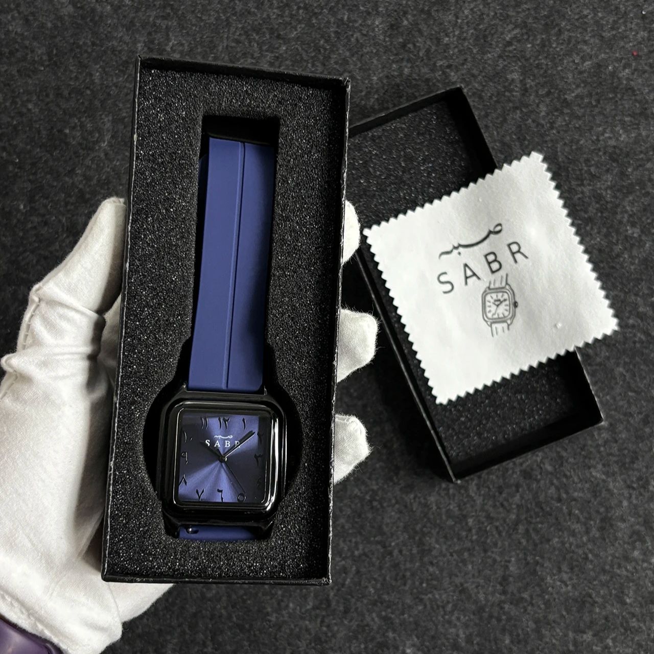 SABR Arabic Numeral Watch Men  - Luxury Watch Rubber Strap recension och pris