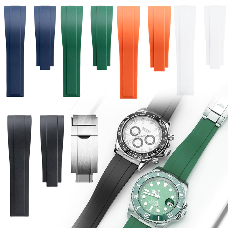 20mm 21mm 22mm Silicone Rubber - Luxury Watch Online recension och pris