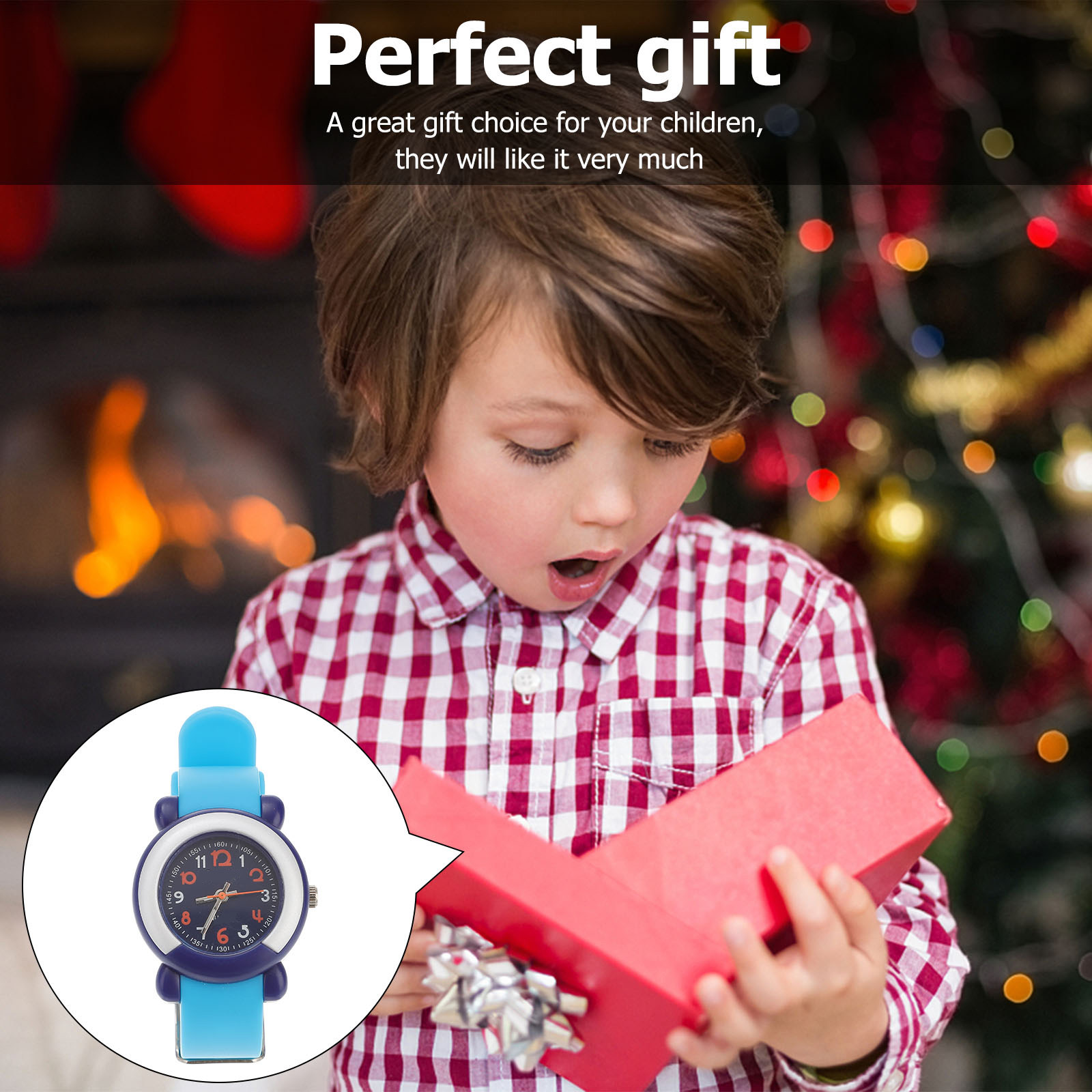 Boys Girls Quartz Watch Waterp - Luxury Watch Kids recension och pris