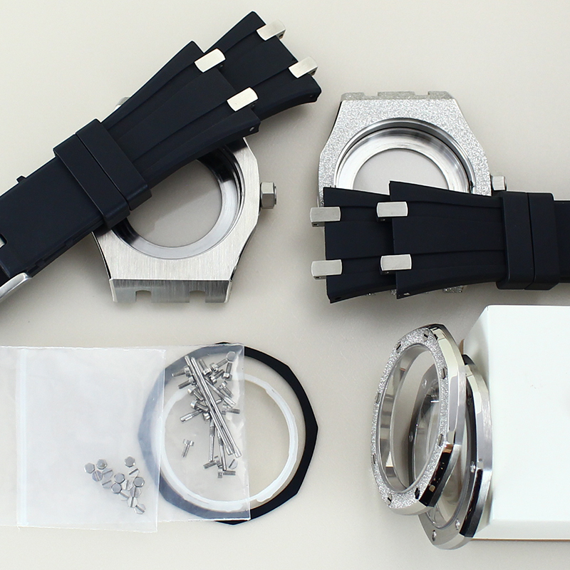 silvery 41mm Luxury Men Watch  - Luxury Watch Rubber Strap recension och pris