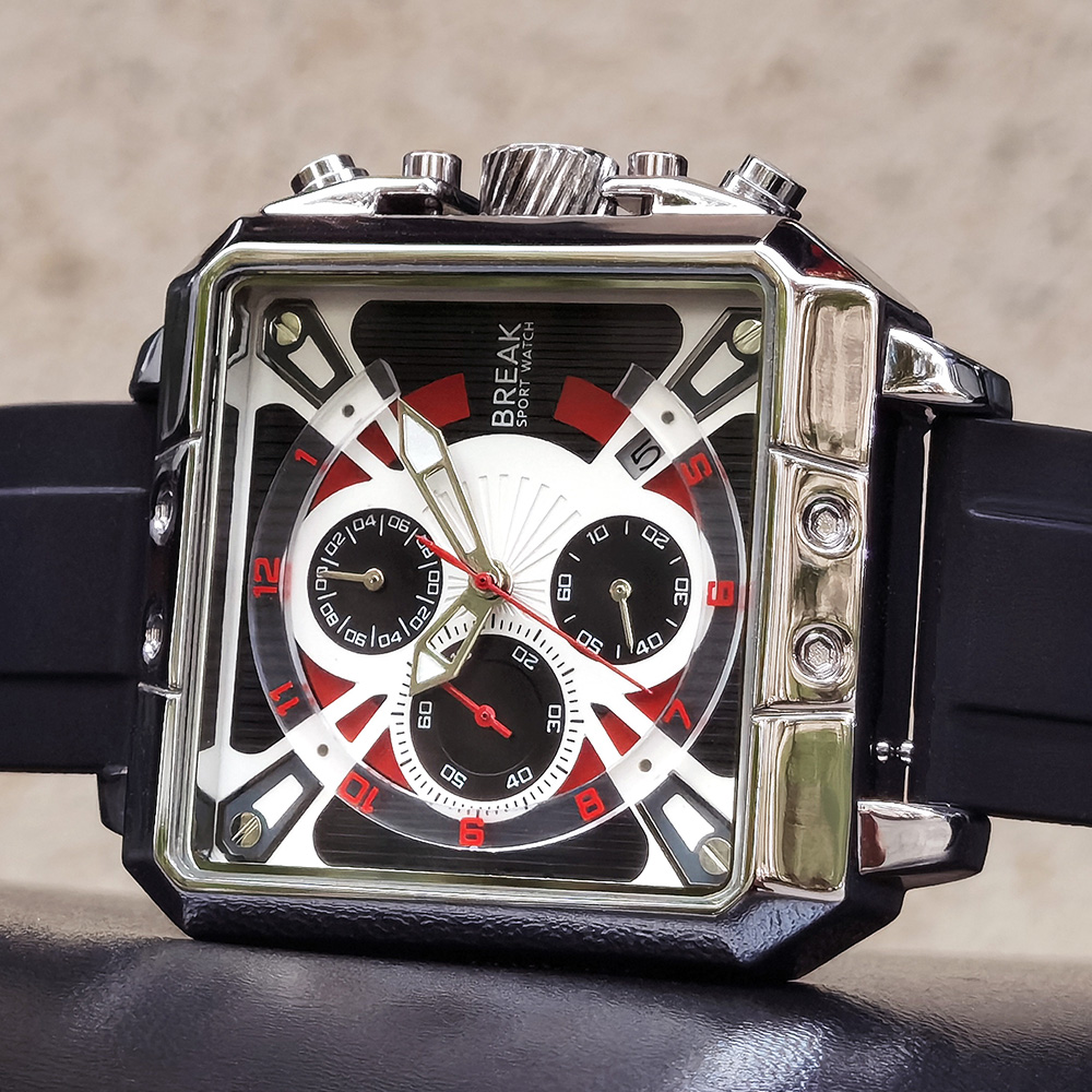 New Luxury Top Brand Chronogra - Luxury Watch Rubber Strap recension och pris