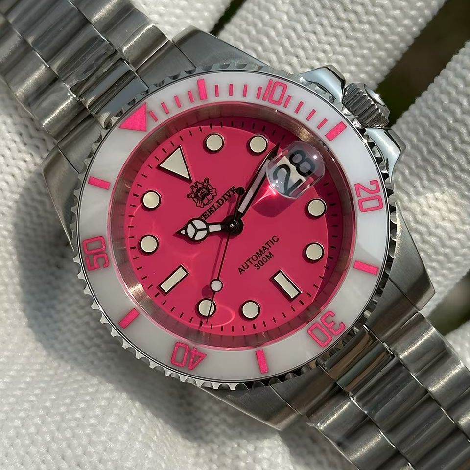 STEELDIVE Men Automatic Watch  - Seiko Watch Prospex recension och pris