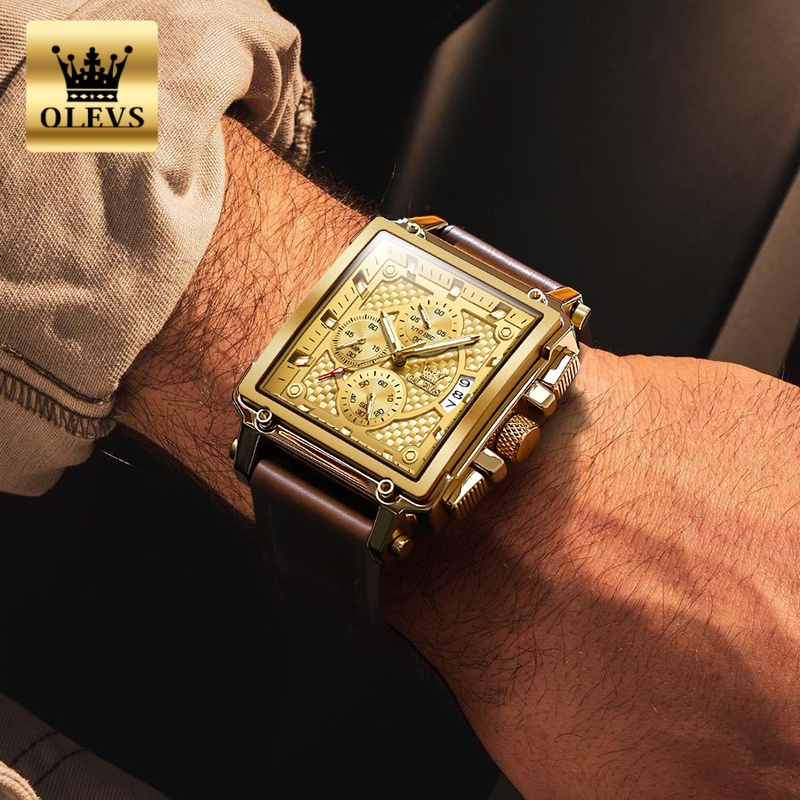 OLEVS Brand Mens Watches Water - Luxury Watch Life recension och pris