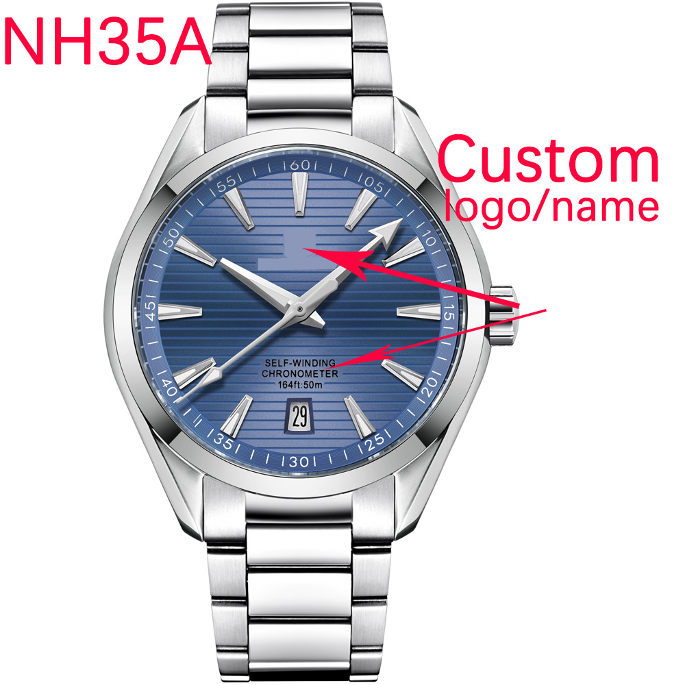 Luxury NH35 Movt Custom Logo 4 - Luxury Watch Life recension och pris