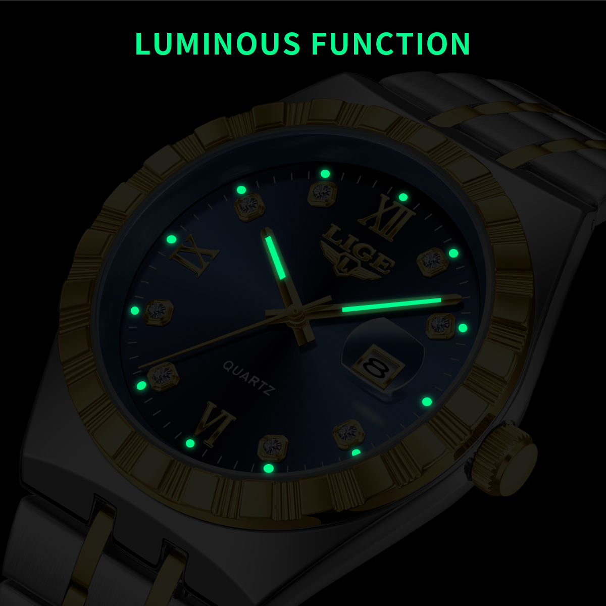 LIGE Business Men Watches Top  - Luxury Watch Life recension och pris