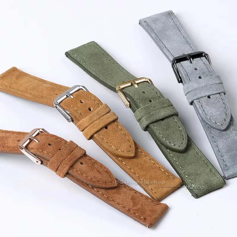 Suede Genuine Leather Watchban - Luxury Watch Online recension och pris
