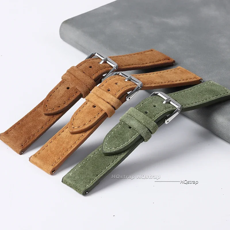 Suede Genuine Leather Watchban - Luxury Watch Online recension och pris