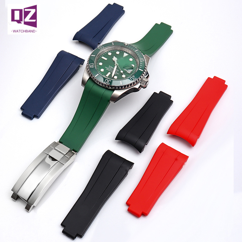 Rubber Silicone Watchband For  - Luxury Watch Online recension och pris
